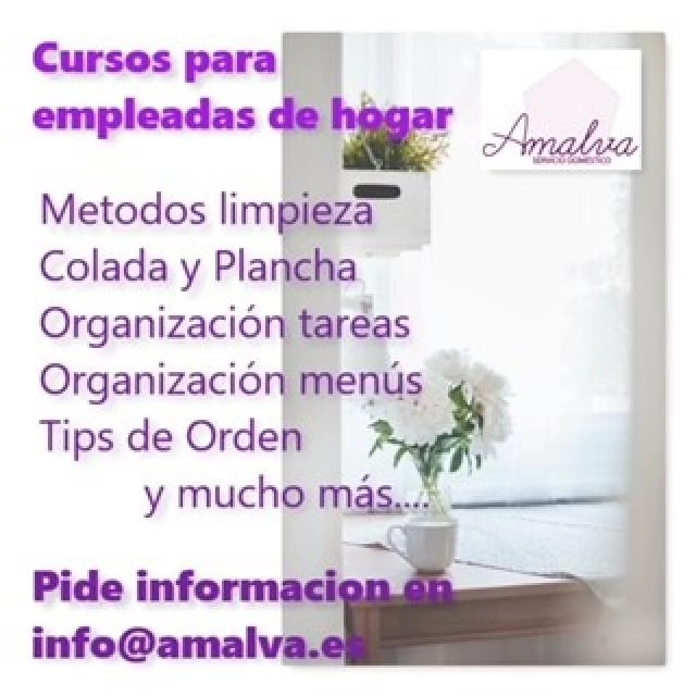 10% descuento en Formación a Empleadas de Hogar