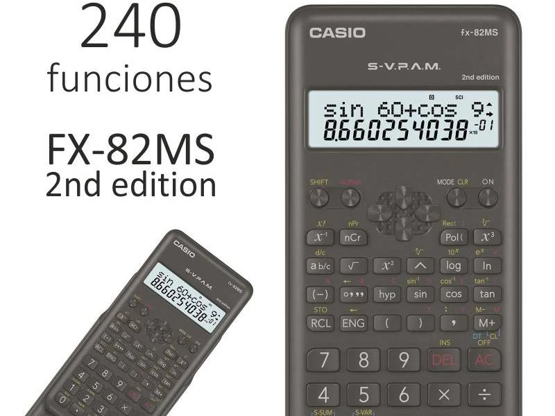 Casio FX-82MS - Calculadora científica - Boadilla del Monte - PUNTO Y GOMA  Boadilla Descuentos y ofertas en InfoBoadilla.com
