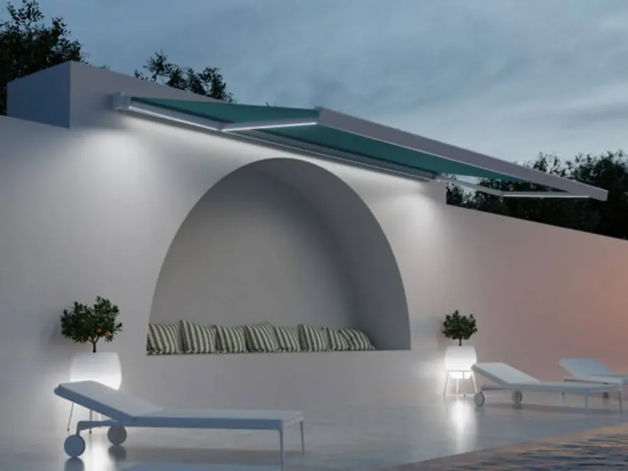 OFERTA TOLDO COFRE CON MOTOR Y LED EN BRAZOS