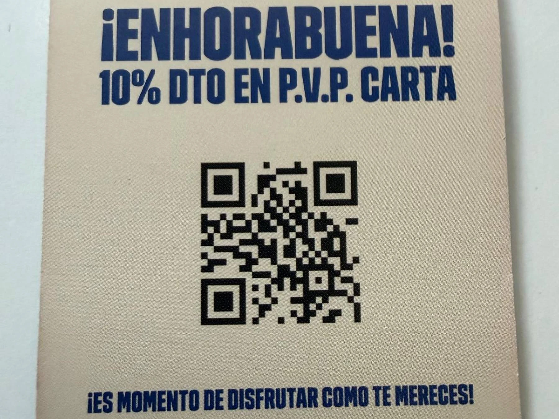 10 % descuento