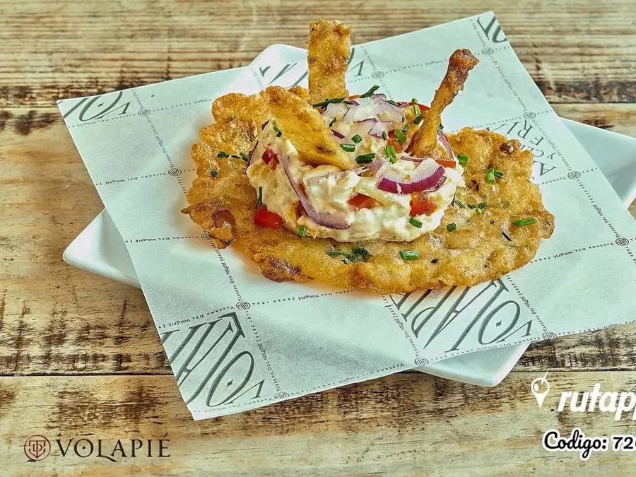 Tapita TORTILLITA DE CAMARON: AL ESTILO VOLAPIE 