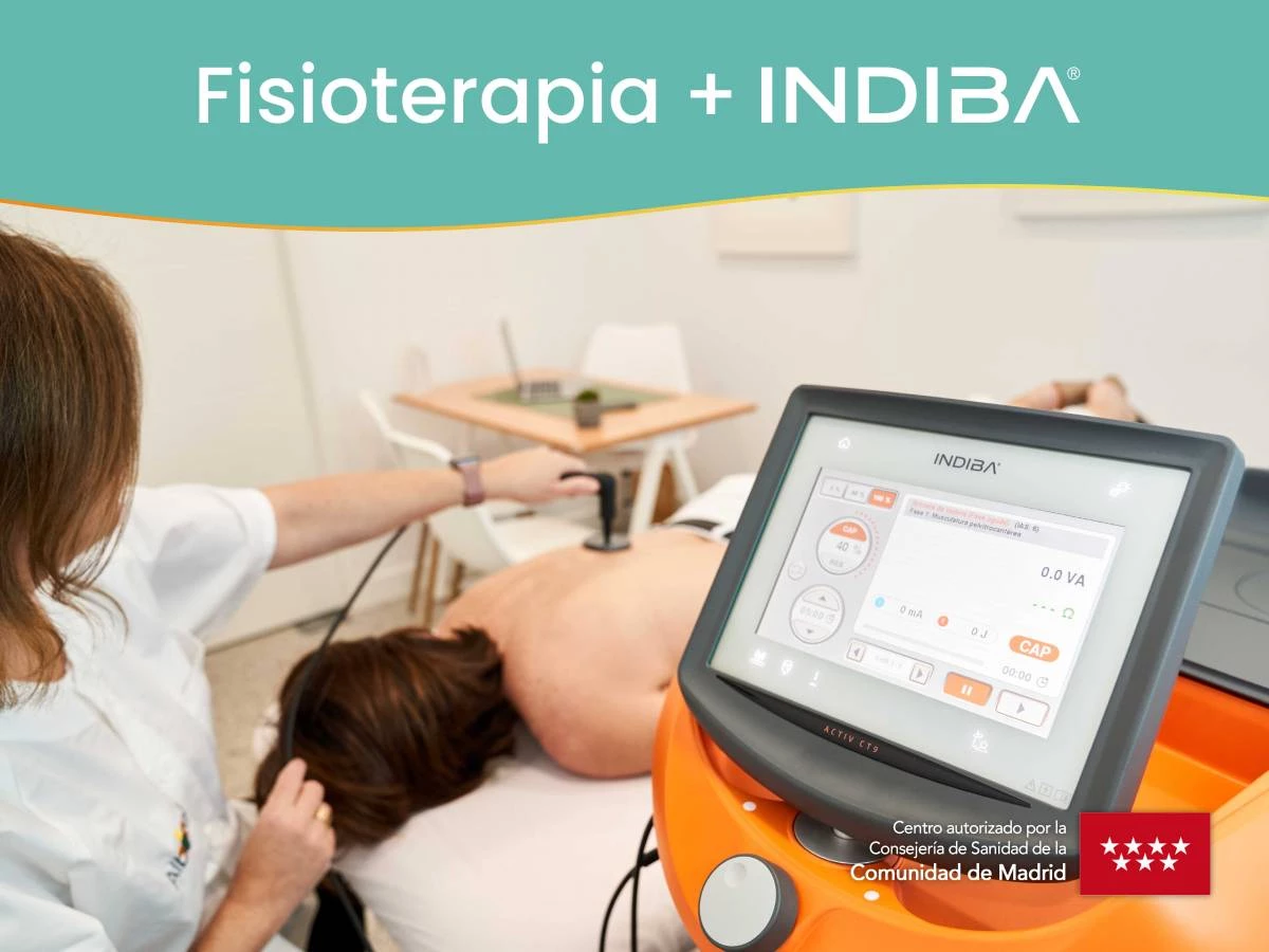 3 sesiones de Fisioterapia con Tratamiento INDIBA Activ 