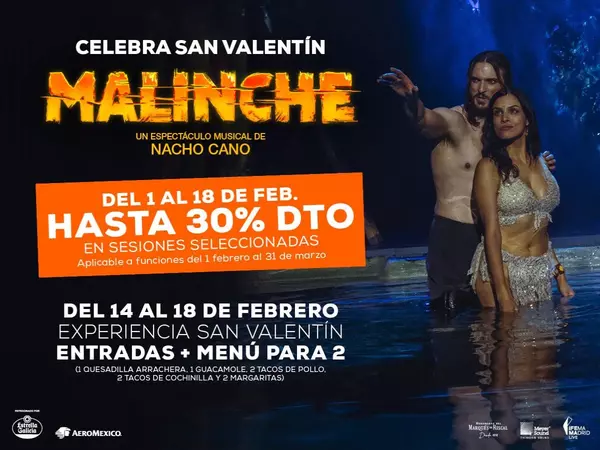 San Valentín en Malinche: hasta 30% de descuento