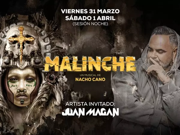 Juan Magán actuará en Malinche, el musical. 
