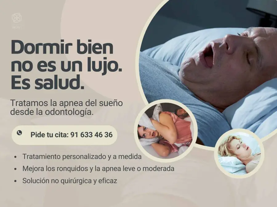 Tratamiento apnea leve o moderada y los ronquidos