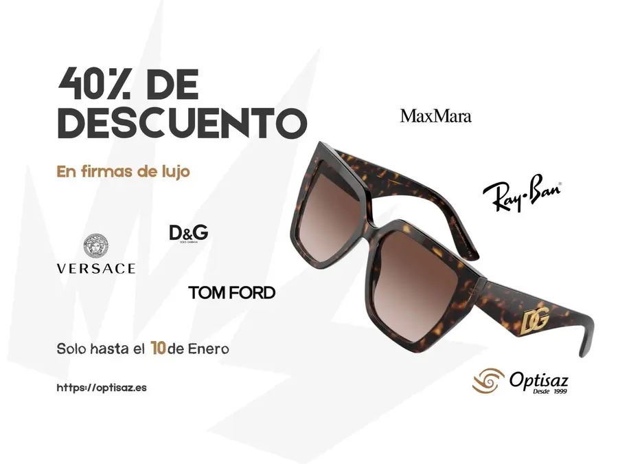 ¡40% dto. en firmas de lujo!