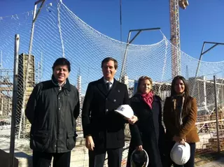 Las obras del futuro Centro de Salud de Boadilla del Monte avanzan a muy buen ritmo