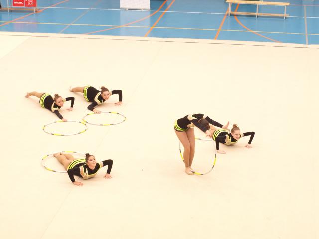 Las Infantiles del Club Gimnasia Rítmica de Boadilla clasificadas para la final de la Comunidad