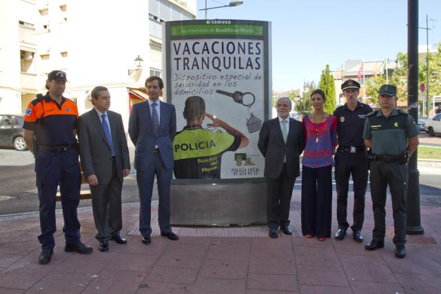 Boadilla pone en marcha un plan especial de vigilancia  para las urbanizaciones y el casco