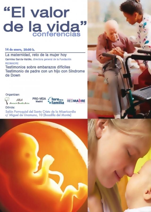 Boadilla Activa organiza la conferencia "La Maternidad, reto de la mujer de hoy"