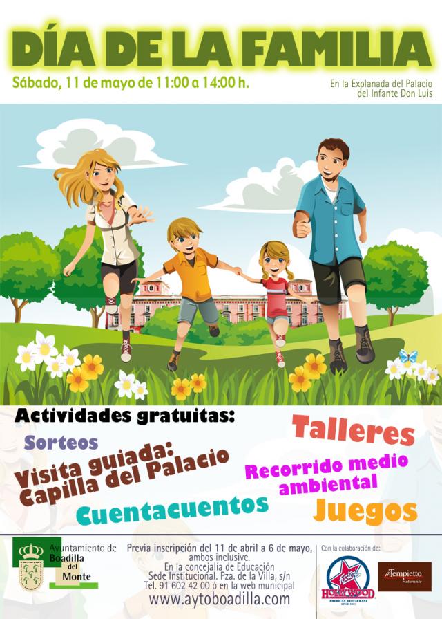 Boadilla celebra mañana el Día de la Familia con múltiples actividades intergeneracionales