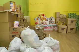 Campaña de recogida de alimentos en Boadilla del Monte