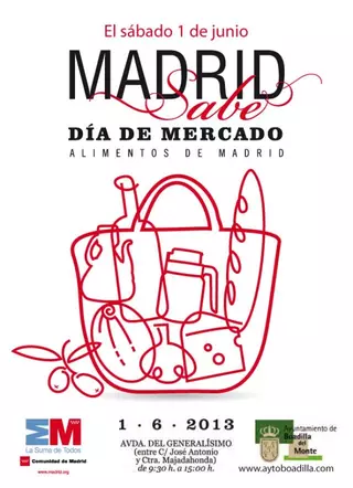 Boadilla del Monte participa en MADRID SABE un mercado itinerante de Alimentos de Madrid