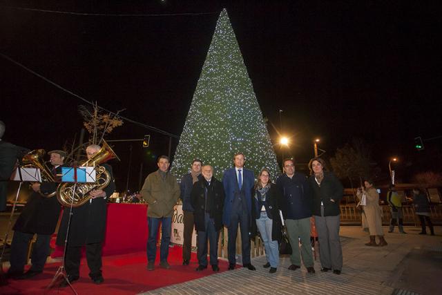 Boadilla enciende sus luces de Navidad