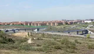 La Comunidad de Madrid autoriza que se ilumine la rotonda de la M-50 que enlaza con la M-513