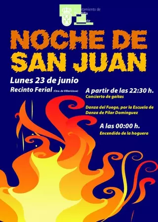 Boadilla celebra San Juan con su tradicional hoguera