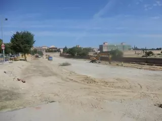 Comienzan las obras de remodelación de la explanada oeste del Palacio del Infante Don Luis