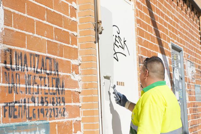 Continúa la operación especial de limpieza en Boadilla