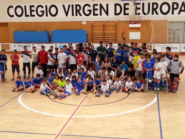 El Colegio Virgen de Europa de Boadilla acoge el Torneo de Hockey Patines