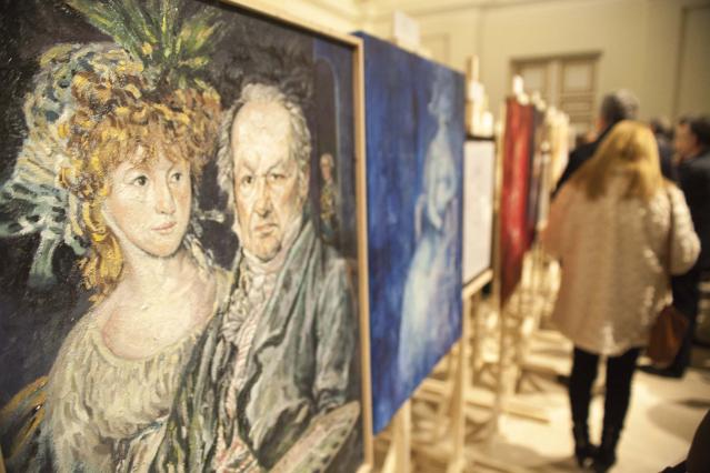 
                                                    El Palacio del Infante D. Luis acoge una exposición pictórica sobre la Condesa de Chinchón