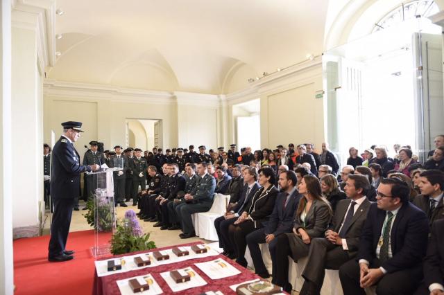 Homenaje a la Policía Local de Boadilla con motivo del día de su patrón, San Jorge