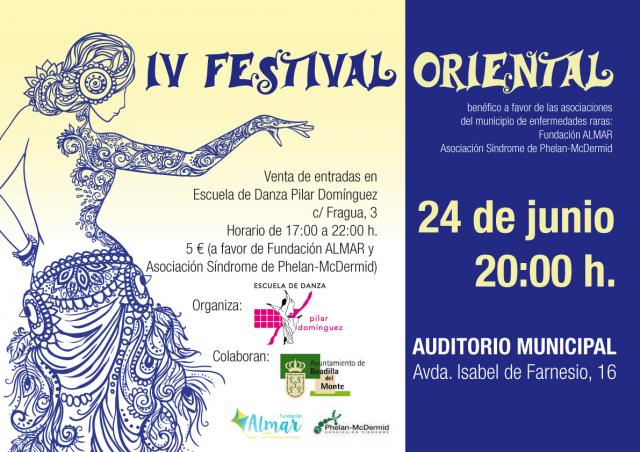 Danzas Orientales en beneficio de la Fundación Almar y la Asociación Síndrome Phelan Mc-Dermid