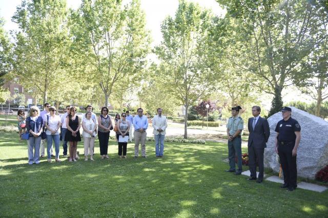 Boadilla rinde homenaje a Miguel Ángel Blanco en el aniversario de su muerte
