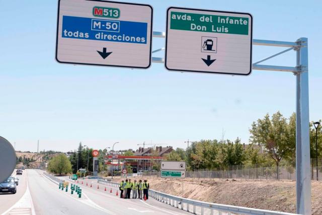 Abierta la conexión directa entre la M-513 y la Avenida Infante D. Luis