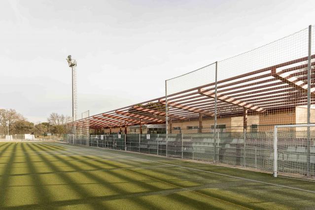 Avanzan a buen ritmo las obras de remodelación del complejo deportivo Ángel Nieto
