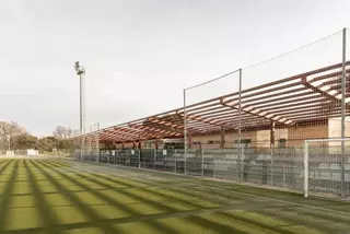 Avanzan a buen ritmo las obras de remodelación del complejo deportivo Ángel Nieto