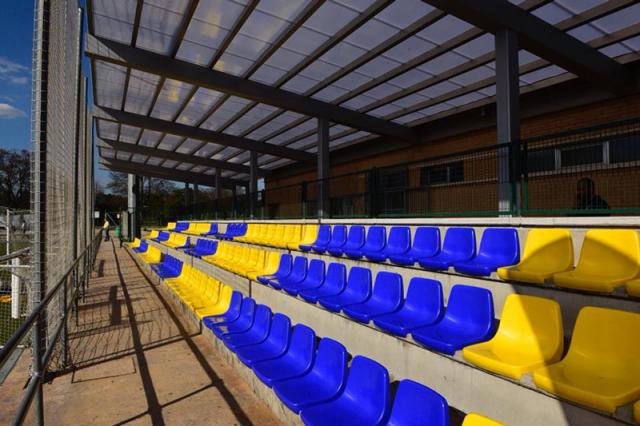 Avanzan las obras en el Polideportivo Ángel Nieto