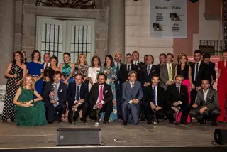 El Palacio del Infante D. Luis acogió la gala de entrega de las Antenas de Plata a profesionales de radio y televisión
