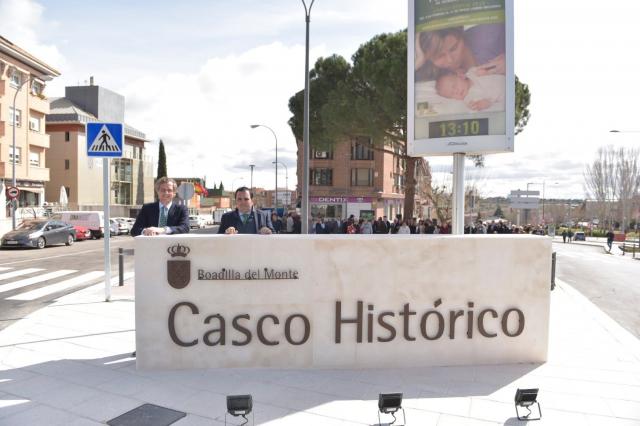 
                                                    Este mes concluye la primera fase de rehabilitación del casco urbano de Boadilla