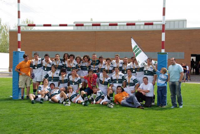 El Tasman Boadilla de Rugby subcampeón de España en la categoría de cadetes