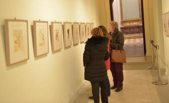 La exposición Dalí y la "Divina Comedia" trae al Palacio cien xilografías del pintor que ilustran la obra de Dante