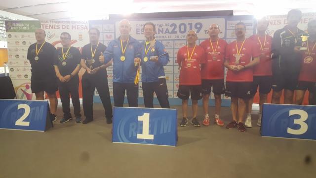 El Boadilla Tenis de Mesa se proclama campeón de España Senior