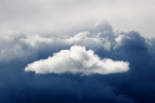 Cielos con nubes en la previsión meteorológica del fin de semana