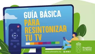 Boadilla informa a los vecinos sobre cómo realizar la necesaria resintonización de los canales de TDT