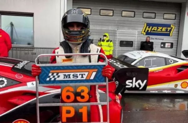 El piloto boadillano Sergio Paulet consigue una nueva victoria en la última prueba de la Ferrari Challenge Trofeo Pirelli