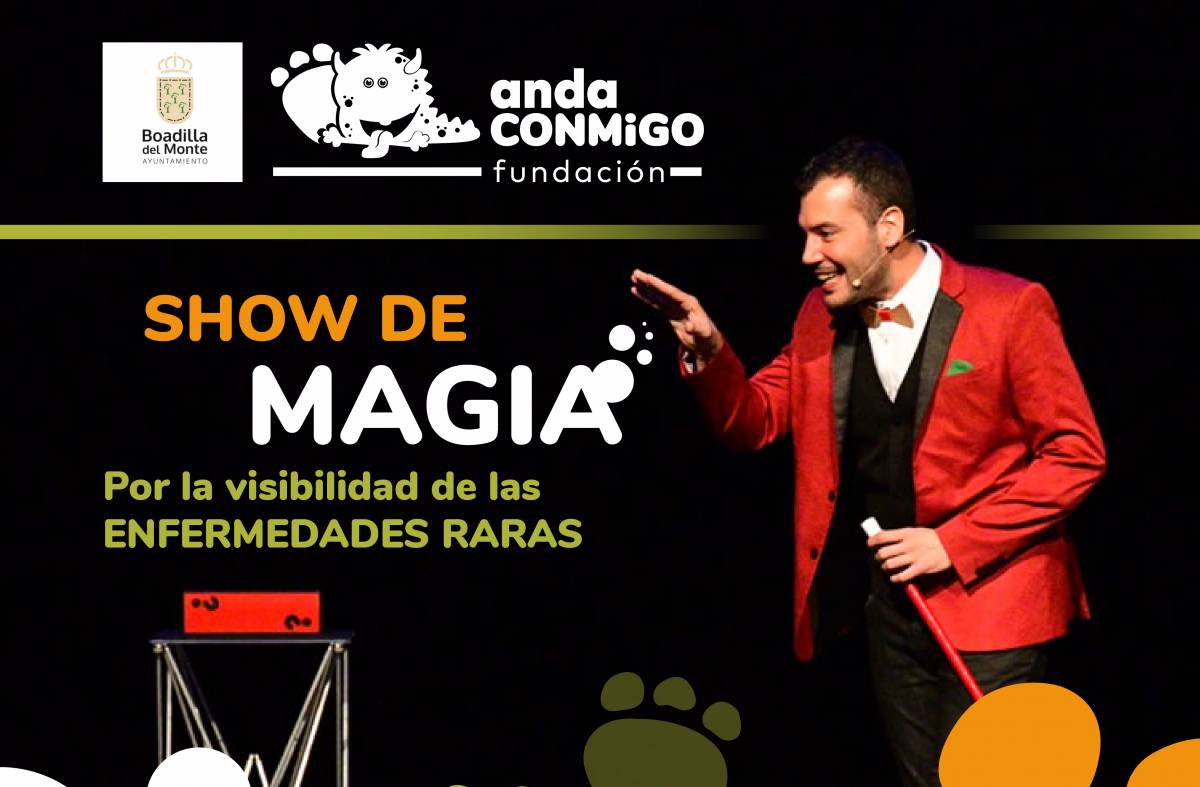 
                                                    La Fundación Anda Conmigo trae un show de magia a Boadilla para dar visibilidad a las enfermedades raras