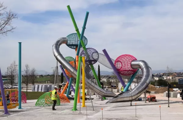 Continúa a buen ritmo la remodelación del parque Miguel Ángel Blanco de Boadilla