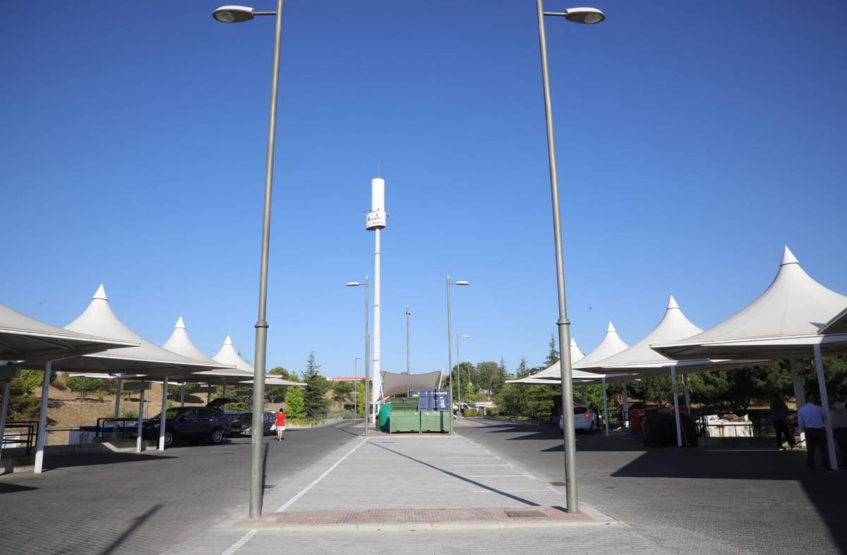 El Punto Limpio de Boadilla amplía sus plazas de aparcamiento
