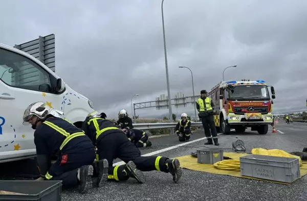 Muere una conductora de 28 años tras ser atropellada en la M-40 a la altura de Pozuelo