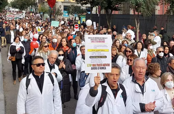 Se reactiva la huelga indefinida de Médicos de Familia y Pediatras de Atención Primaria de la Comunidad de Madrid