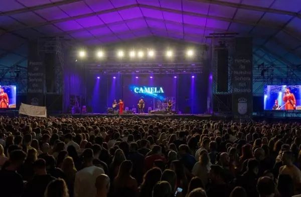 Camela arrasa en las Fiestas de Boadilla, a pesar de las críticas por el caos organizativo