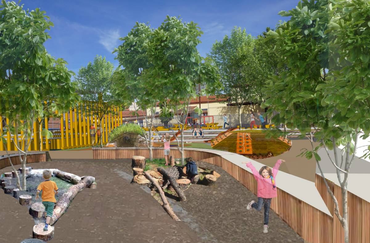 Renaturalizar los patios escolares: la propuesta de Más Madrid Boadilla en el pleno municipal de octubre