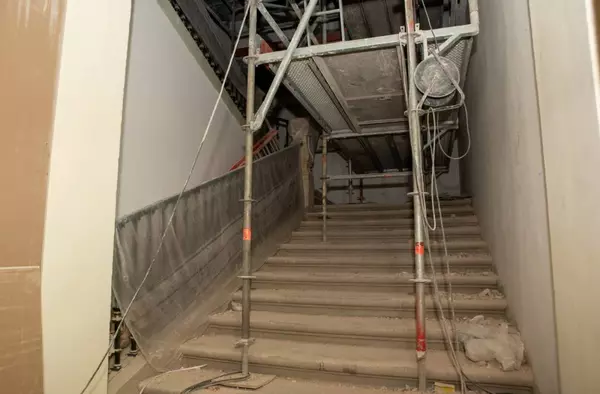 Avanza la restauración de la escalera principal del Palacio Infante Don Luis de Boadilla