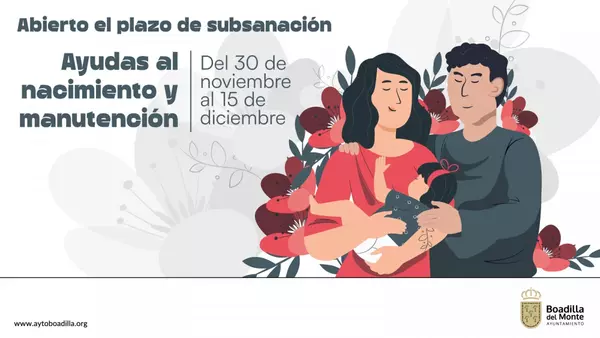 Abierto el plazo de subsanación de errores en las ayudas de nacimiento y manutención