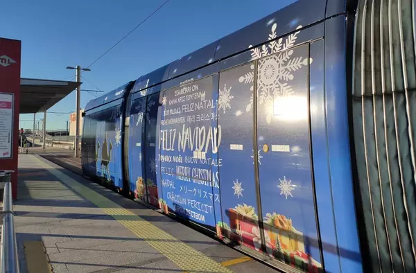 Cambio en los horarios de Metro Ligero Oeste durante las fiestas navideñas