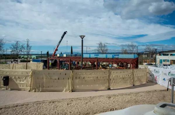 Comienza la construcción de 'El Kiosko' en el Parque Miguel Ángel Blanco